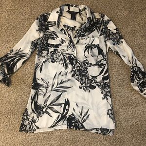 White House black market blouse